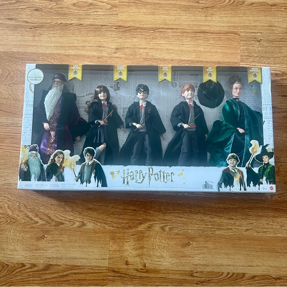 New Wizarding World Harry Potter 5-Piece 10-inch Figure Set